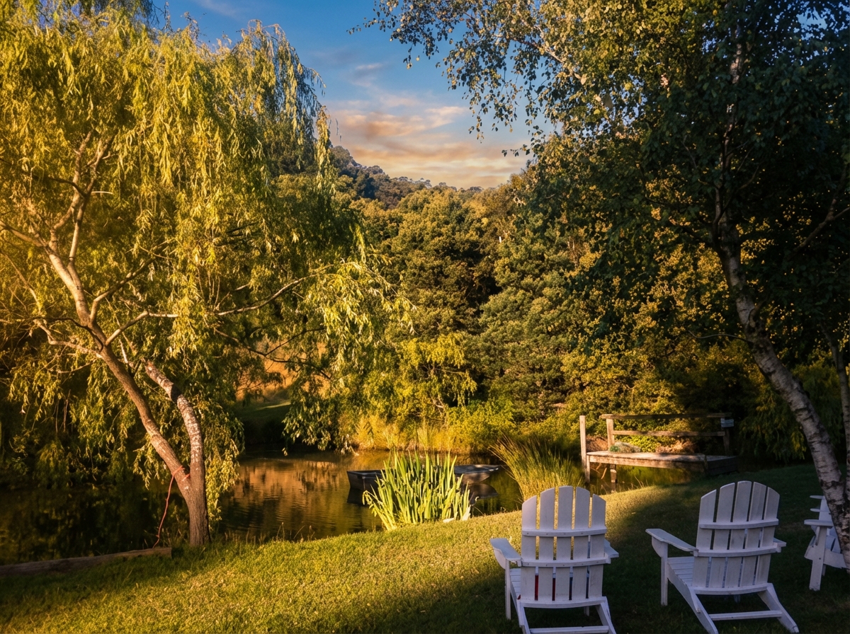 Retreat property — rolling hills and verandah